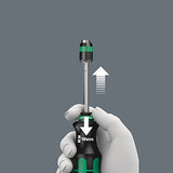 Wera - 5051025001 KK 26 7-In-1 Bitholding Screwdriver with Removable Bayonet Blade (SL/PH/SQ) Silver Wera