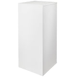 HelloReef 15 Gallon Aquarium Stand – Modern Design, Sturdy Build, Water Resistant Premium Finish, Storage Shelfs Included for Freshwater and Saltwater Tanks (White) HelloReef