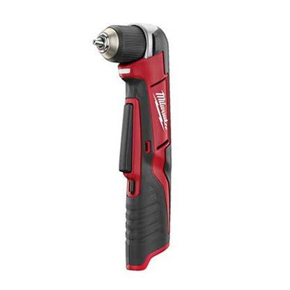 Milwaukee 2415-20 M12 12-Volt Lithium-Ion Cordless Right Angle Drill, 3/4 In, Bare Tool, Medium - WoodArtSupply