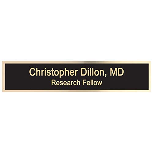 Dayspring Pens | Engraved Woodmark Rosewood Desk Wedge with Custom Name Plate and Business Card Holder. Personalized Office Gift for Business Dayspring Pens