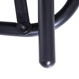 Outsunny 2-Person Outdoor Glider Bench, Patio Double Swing Rocking Chair Loveseat w/Powder Coated Steel Frame for Backyard Garden Porch, Black Outsunny