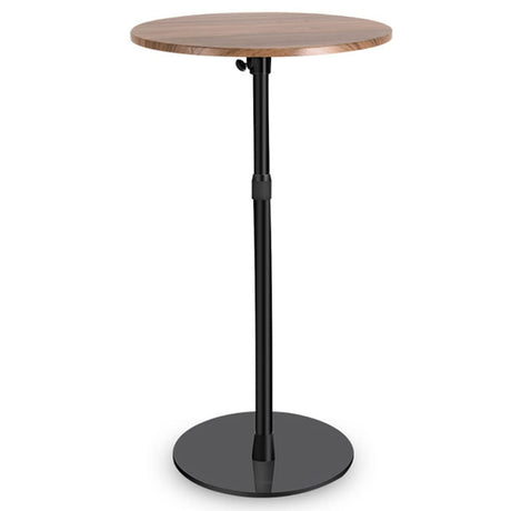 ERFEI Bar Table 15.75inch Small Round Top Adjustable Height 22.64-33.46in Multifunctional Side Table for Pub Bar Dining Bistro Cafe ERFEI