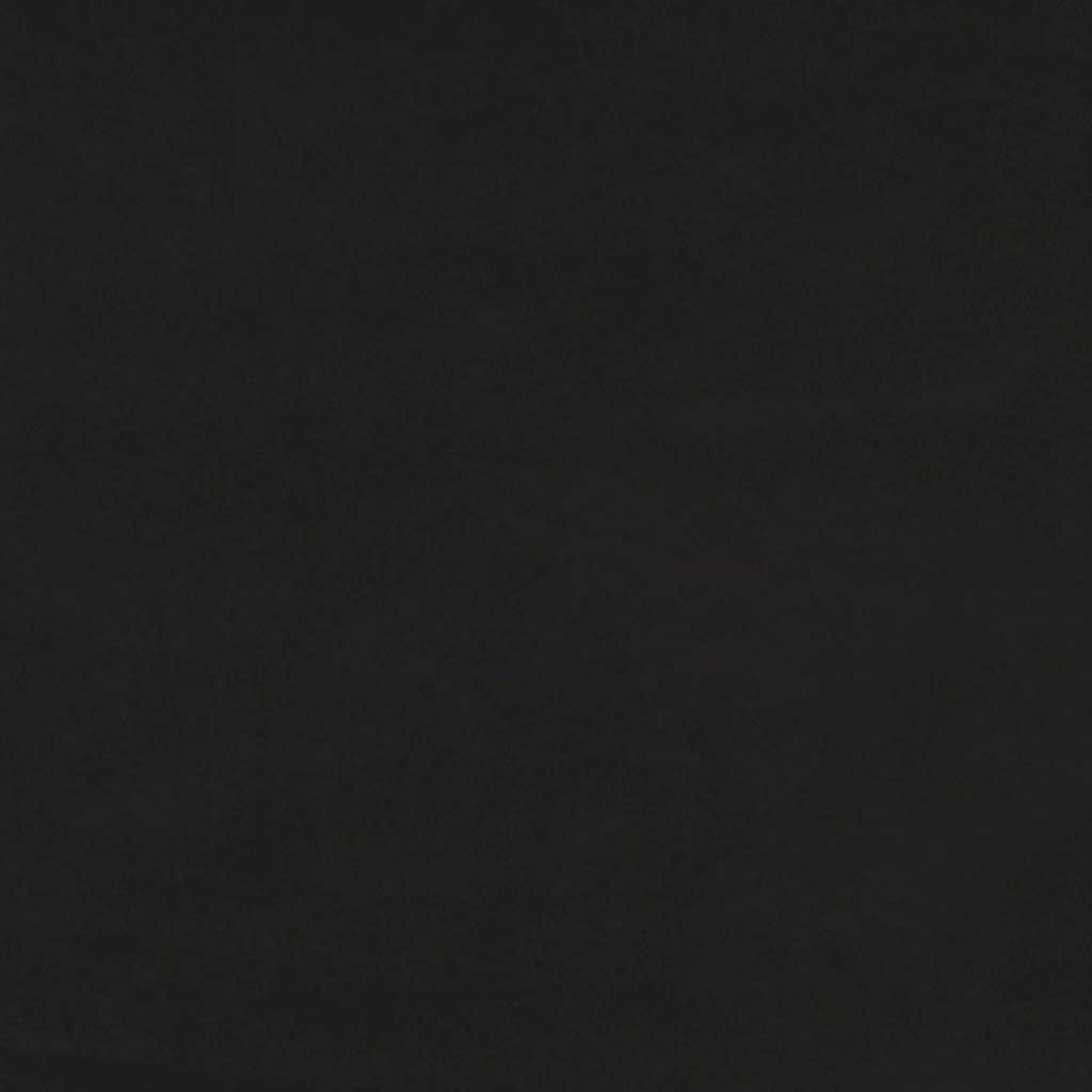 vidaXL 47" W Small Loveseat, Velvet Chesterfield Sofa with Button Tufting & Rolled Armrests for Small Spaces, 2 Seater Couch for Living Room & Bedroom, Black vidaXL