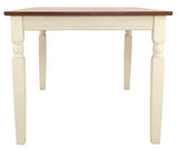 Signature Design by Ashley Whitesburg Cottage Dining Table, Seats up to 6, Brown & Antique White Signature Design by Ashley