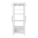 HangUps Large Storage Cabinet, 24", White Prepac