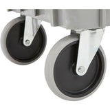 Ironton 500-Lb. Capacity 3 Tray Utility Cart, Maintenance-Free Structural Foam Construction Cargo Pushcart, Scratch Resistant, Easy to Clean Service Ironton