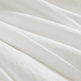 WRENSONGE Queen Comforter Set - 3 Pieces Prewashed White Comforter Soft Lightweight Bedding for All Seasons, Fluffy Down Alternative Comforter Queen Size with 2 Pillow Shams WRENSONGE
