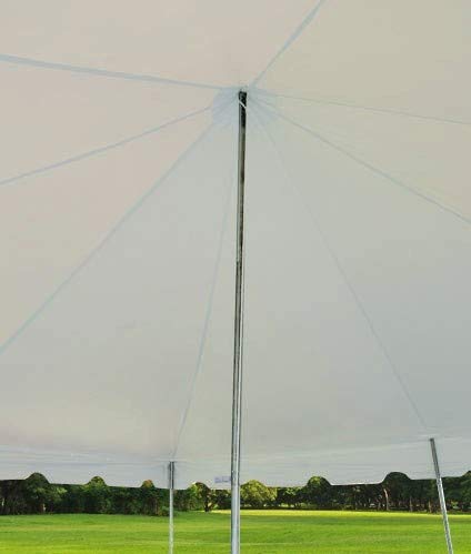 Party Tents Direct 20' x 40' Weekender Canopy Tent with Sidewalls, Easy Up Party Tent for Backyard, Outdoor Tents for Parties, Weddings, Graduations, Banquets, Events, Heavy Duty, PVC White Top Party Tents Direct