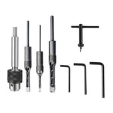 VEVOR Woodworking Mortise Machine, 1/2 HP 1700RPM Powermatic Mortiser, With Movable Work Bench Benchtop Mortising Machine, For Making Round Holes VEVOR