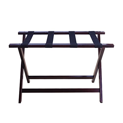 Casual Home Heavy Duty 30" Extra-Wide Luggage Rack, solid wood - WoodArtSupply