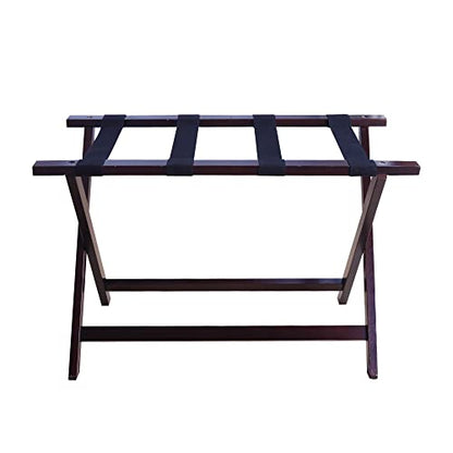 Casual Home Heavy Duty 30" Extra-Wide Luggage Rack, solid wood - WoodArtSupply