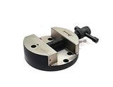 ASSORTS's 80 mm Round Vice for 3" (80 mm) & 4" (100 mm) Rotary Milling Indexing Table with 3 x M6 T nuts Bolts-Engineering Tools ASSORTS