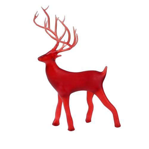 ELEGOO ABS-Like 3D Printer Resin LCD UV-Curing Resin 405nm Standard Photopolymer Resin for Mars Saturn Jupiter MSLA DLP LCD 3D Printing Clear Red 1000g ELEGOO