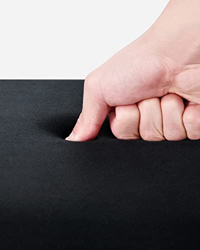 Donner Piano Bench with Storage, Solid Wood Keyboard Bench Piano Bookcase Stool Chair Seat with High-Density Suede Cushion, Brown Donner