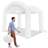 Heipigo 13'x10' Canopy Tent for Parties, Easy Outdoor Sun Shade, Large Inflatable Pop Up Tent, Foldable,for Events Carnival Catering Backyard Wedding Carpas para Patio-White (Without Blower Heipigo
