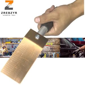 Welding Tools Copper Welding Spoon Welders Helper Welding Tool, Flat/Curved/Angle Copper Paddle Backer with Spot Weld Cutter Set Double Sided 14 Pcs,3/8" ZREBZYR