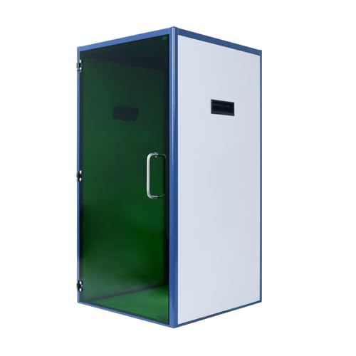 SFX OD6+ Protective Cover for Laser Marking Machines Laser Engraver Protective Cover Laser Ptotective Cover 360° Protection UV, YAG, Semiconductor Laser Safe Customizable Size(350 * 350 * 1000) XINCHENG PRECISION