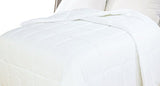 Natural Comfort White Down Alternative Comforter with Embossed Microfiber Shell, Light Weight Filled, King Natural Comfort