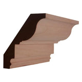 EWCR47 Colonial Crown Moulding Trim, 3/4" x 4", Red Oak, 94" Newmouldings