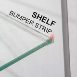 Yoluckea Glass Cabinet, 4 Shelves Glass Display Cabinet with Door, Curio Cabinet Collection Glass Display Case for Home Office, Floor Standing Bookshelf Corner Cabinet for Book, Toys, Glory(Black) Yoluckea