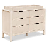 Carter's by DaVinci Double Colby 6-Drawer Dresser, Washed Natural DaVinci