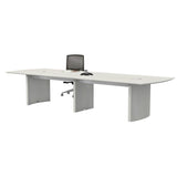 Pemberly Row Modern/Contemporary 12' Conference Table in Sea Salt Pemberly Row