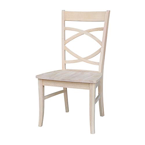 International Concepts Milano Chair, Unfinished IC International Concepts