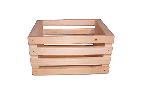 8" wooden crate storage crate centerpiece crate crate decor wooden crate wood crate handmade wood crate wedding decor crate Generic