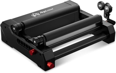 Algolaser Laser Engraver Rotary Roller - Y-axis Rotary Roller for Laser Engraver - 360° Adjustable Rotary Roller for Cylindrical Objects Tumblers,Bottle with for Alpha/DIY KIT Laser Engraver AlgoLaser