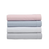 Laura Ashley - Flannel Sheets Twin Size, Anti-Pilling & Wrinkle Resistant Cotton, Touchably Soft for All-Season Comfort - Bed Sheets with Matching Pillowcase & Fitted Sheet (Bright Blush) Laura Ashley