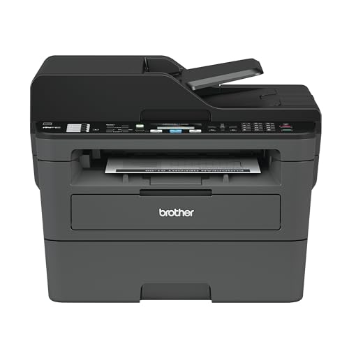 Brother Monochrome Laser Printer, MFCL2710DW, Wireless Networking, Duplex Printing, Includes 4 Month Refresh Subscription Trial and Amazon Dash Replenishment Ready Brother
