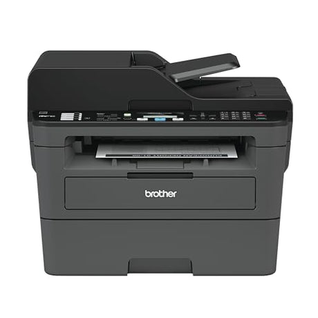 Brother Monochrome Laser Printer, MFCL2710DW, Wireless Networking, Duplex Printing, Includes 4 Month Refresh Subscription Trial and Amazon Dash Replenishment Ready Brother
