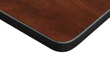 Cain 36" Square Breakroom Table- Cherry Regency Seating