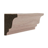 EWSC16 Solid Crown Moulding, 15/16" x 1-3/8", Red Oak, 94" NewMouldings