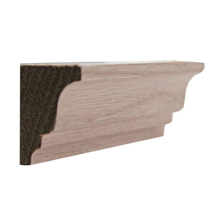 EWSC16 Solid Crown Moulding, 15/16" x 1-3/8", Red Oak, 94" NewMouldings