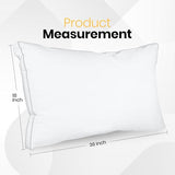 Utopia Bedding Bed Pillows for Sleeping King Size (White), Set of 2, Soft & Fluffy Pillow with Down Alternative Filling, Cooling, Hotel Quality, Gusseted Pillow for Back, Stomach or Side Sleepers Utopia Bedding