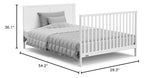 Graco Melrose 5-in-1 Convertible Crib with Drawer (White) Graco