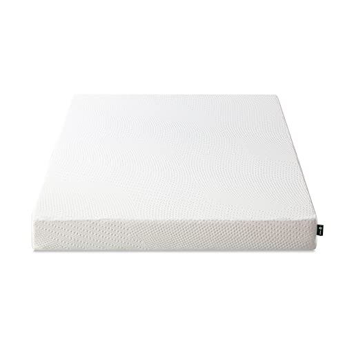 ZINUS Cooling Essential Memory Foam Mattress, King, White