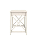 Bush Furniture Key West Writing Table for Home Office | Small Modern Farmhouse Desk, 48W, Linen White Oak Bush Business Furniture