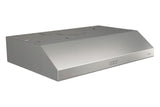 Broan-NuTone NuTone BCDF136SS Glacier Range Hood with Light Exhaust Fan for Under Cabinet, Stainless Steel, 36-Inch Broan-NuTone