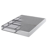 ZINUS 7.5 Inch Box Spring with Cover, No Assembly Mattress Foundation, Sturdy Metal Structure, Full, White Zinus