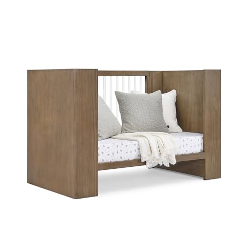 Delta Children Aerin 4-in-1 Convertible Crib - Greenguard Gold Certified, Aged Oak Delta Children