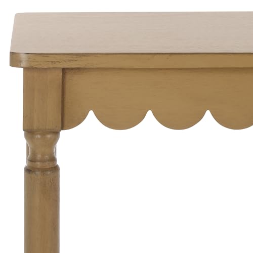 SAFAVIEH Home Collection Haven French Country Farmhouse Desert Brown Console Table for Entryway, Living Room, Foyer SAFAVIEH