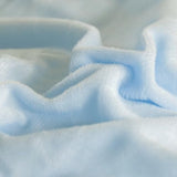 HAIHUA Blue Fluffy Comforter Cover Set - Faux Fur Light Blue Twin Bed Comforter Cover Set 1 Pieces (1 Plush Duvet Cover) Girls Bedding Sets, Solid Color (Blue, Twin) HAIHUA