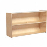 Contender 2 Shelf Horizontal Bookcase (48" Width) |Montessori Shelf - Toy Storage Organizer, Arts, Crafts & Supplies Storage Unit | for Home, Office, Classroom, Daycare Contender