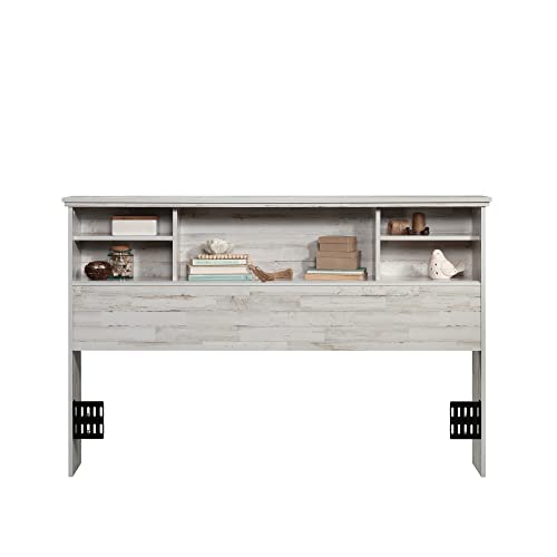 Sauder River Ranch Full-Queen Headboard, White Plank Finish Sauder