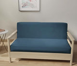 LANE LINEN Futon Covers Full Size, 100% Cotton Slipcovers, Full Size Mattress Cover for Futon Sofa Bed, Foldable Armless Sofa Cover, Zippered Couch Cover - Bluestone LANE LINEN