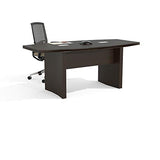 Mayline Aberdeen 6' Boat Shape Conference Table, Mocha Tf Safco