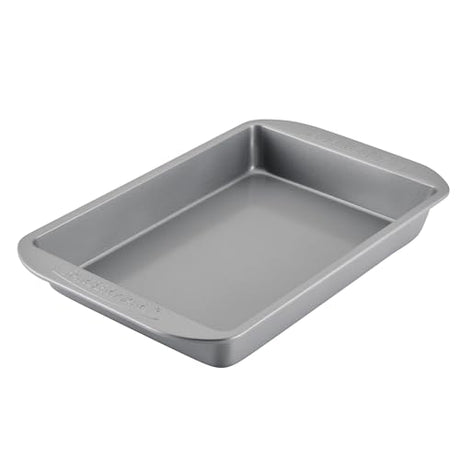 Farberware Nonstick Bakeware Baking Pan / Nonstick Cake Pan, Rectangle - 9 Inch x 13 Inch, Gray Farberware