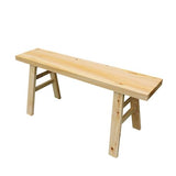 Skinny Bench, Wood Entry Bench, Farmhouse Wood Bench, Narrow Entryway Bench, Dining Room Bench, Vintage Bench, for Living & Dining Room, Rustic Design, Natural Finish(Yellow,98 * 24 * 45cm) WoodArtSupply